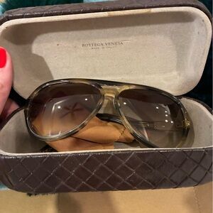 Bottega Veneta Aviator Sunglasses